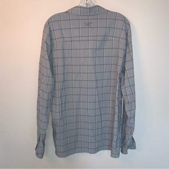Arc'teryx Gray Casual Button Down Shirt XL - Picture 2 of 10